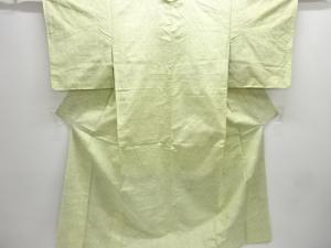 抽象模様織り出し十日町紬着物